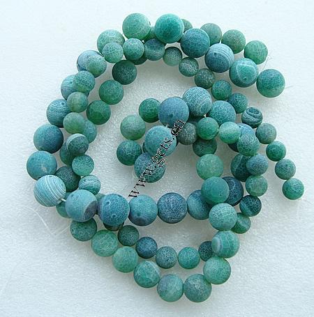 Natural Effloresce Agate Beads, Round, more sizes for choice, Length:Approx 14 Inch, Sold By Strand