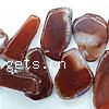 Red Agate Beads , Nuggets, 20-45mm , Sold per  Strand