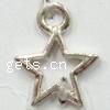 Zinc Alloy Star Pendant, plated cadmium free Approx 