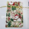 Organza Jewelry Pouches Bags, Christmas jewelry 