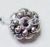 Zinc Alloy Spacer Beads, Flower, plated nickel, lead & cadmium free 