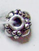 Zinc Alloy Bead Caps, Flower, plated cadmium free Approx 