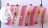 Handmade Lampwork Beads, Rectangle, 13x29mm, Sold by PC