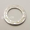 Sterling Silber Linking Ring, 925 Sterling Silber, Kreisring, plattiert, dessiniert, keine, verkauft von PC