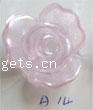 ABS Plastic Pearl Beads, Flower 22mm 
