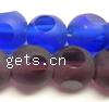 Round Crystal Beads, handmade, frosted 8mm Inch 