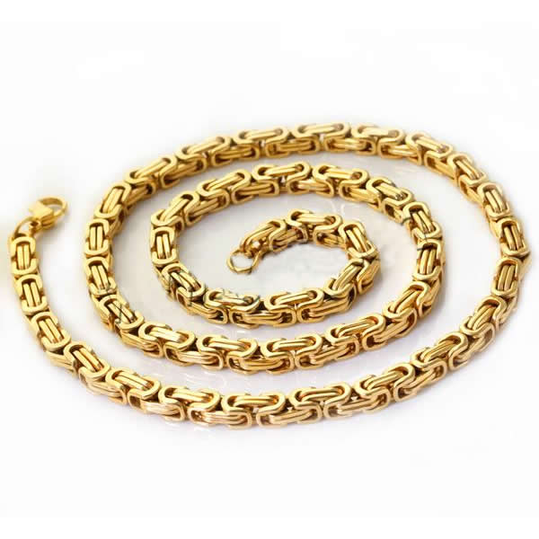 C gold color plated