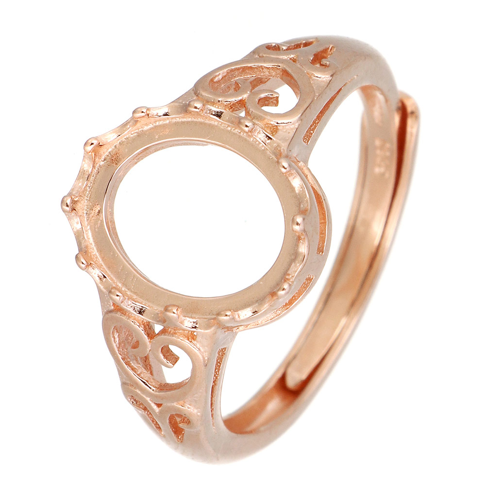  real rose gold plated
