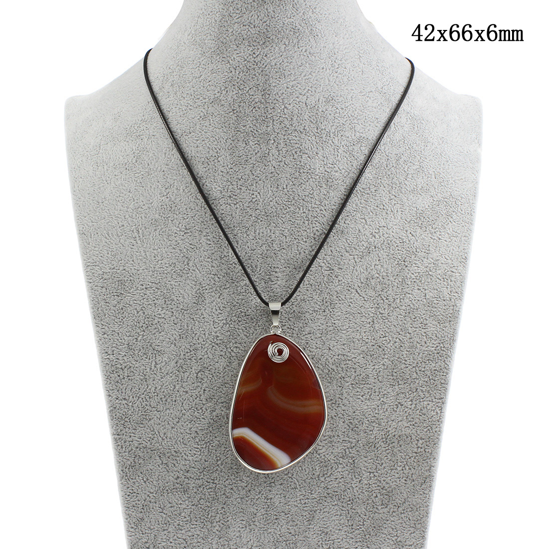 2 Red Lace Agate