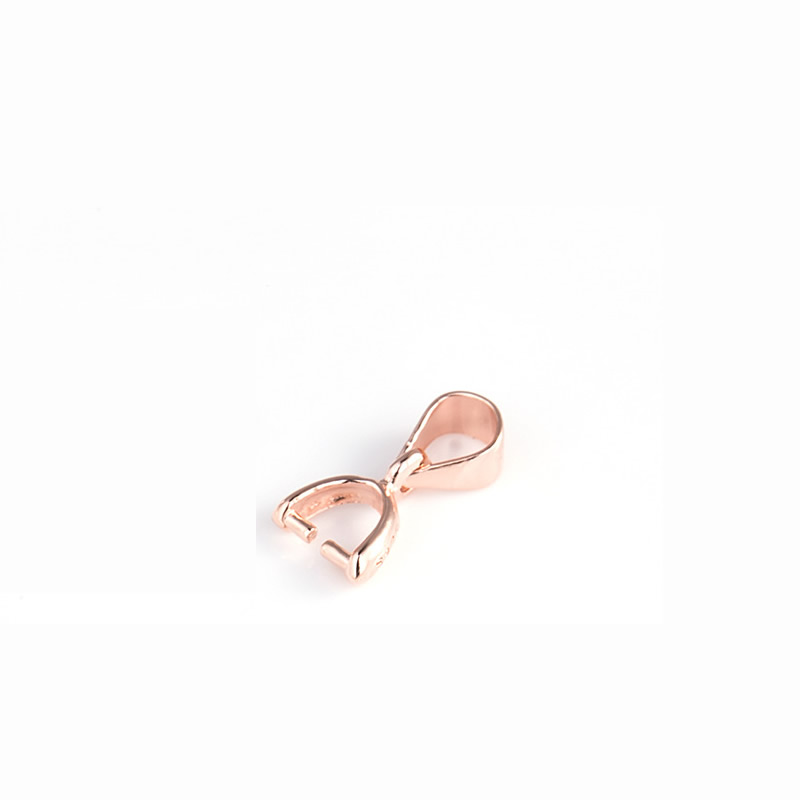 rose gold color plated 3.5x3.2mm