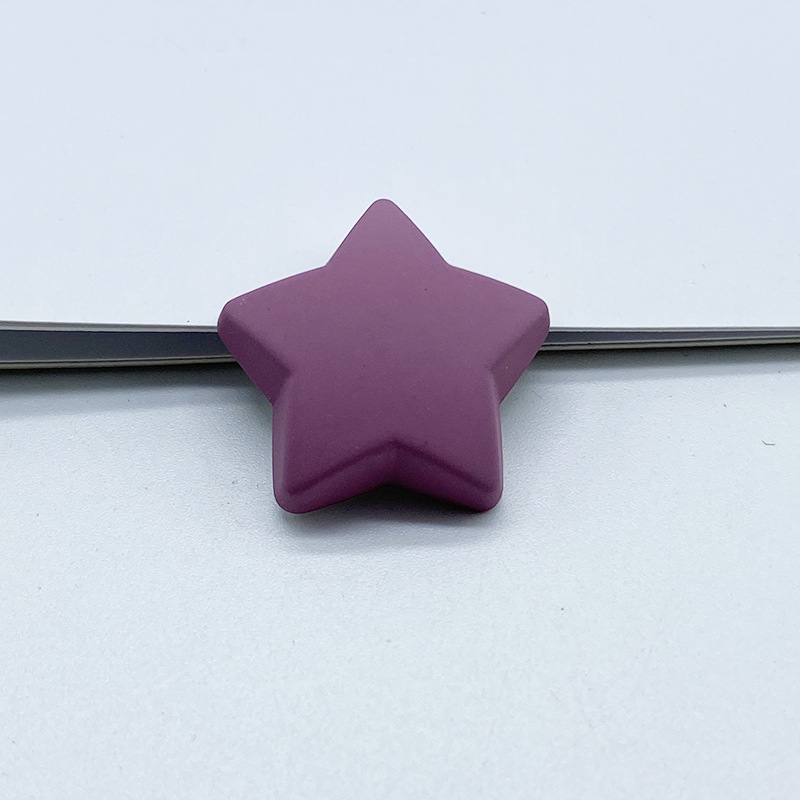 Five-pointed star purple