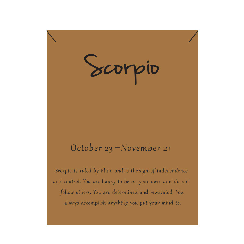 12 Scorpio