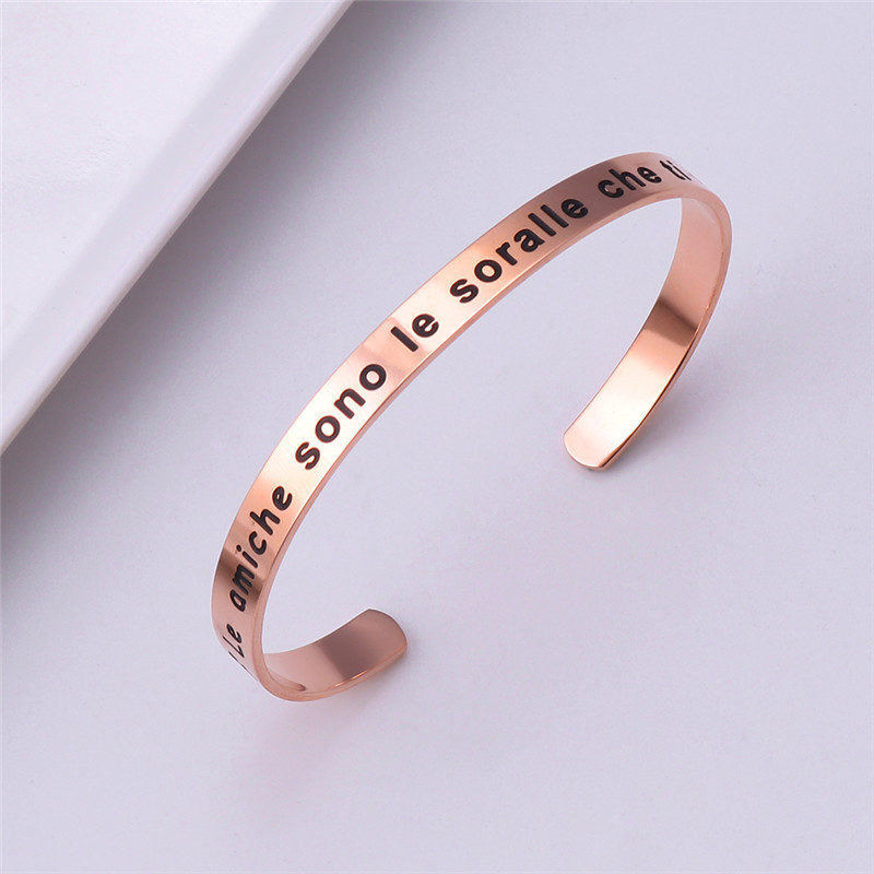 Corrosion oiled 6mm rose gold