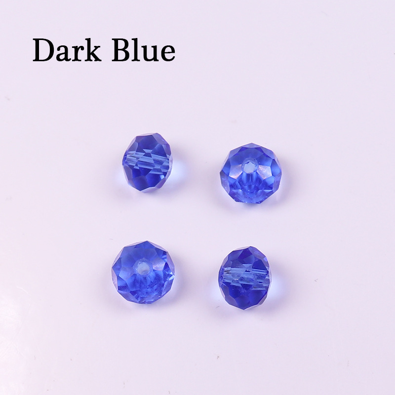 dark blue,4mm,100 PCS/Strands