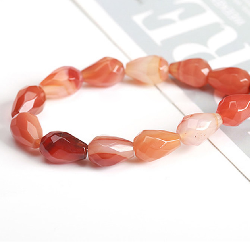Red Agate 7*9mm/16 pcs