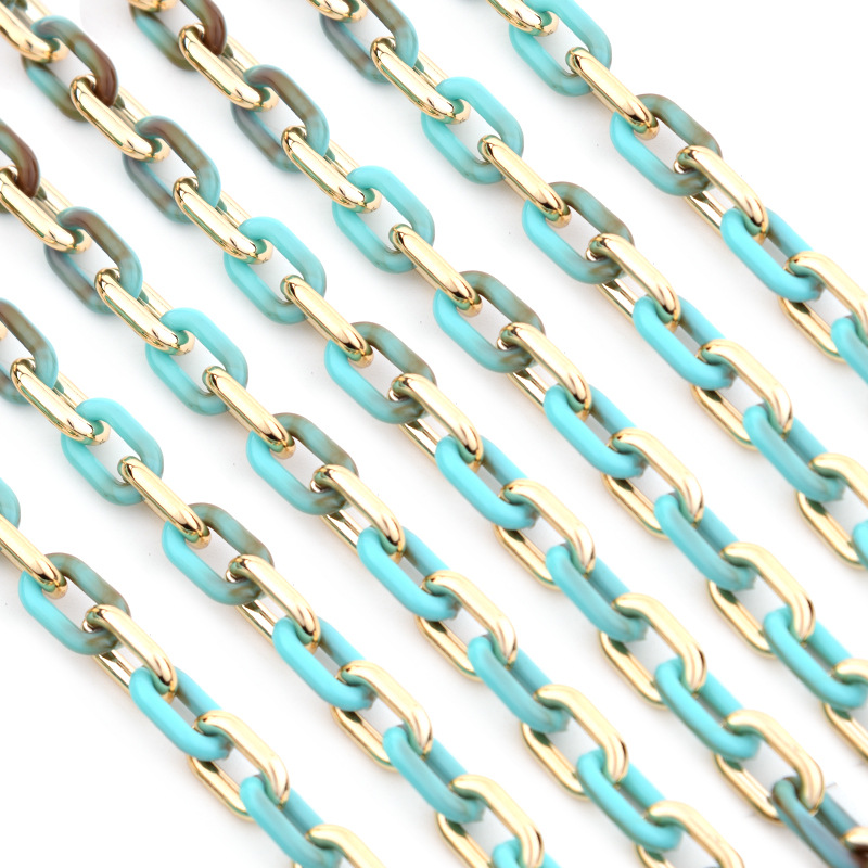 Gold+turquoise blue