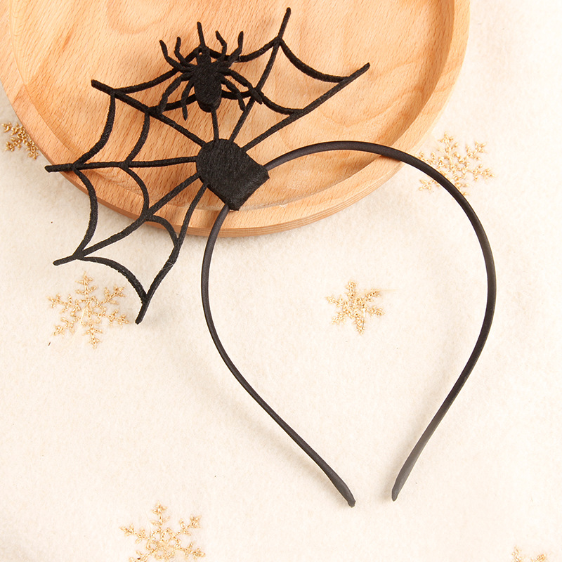 Spider web hair band