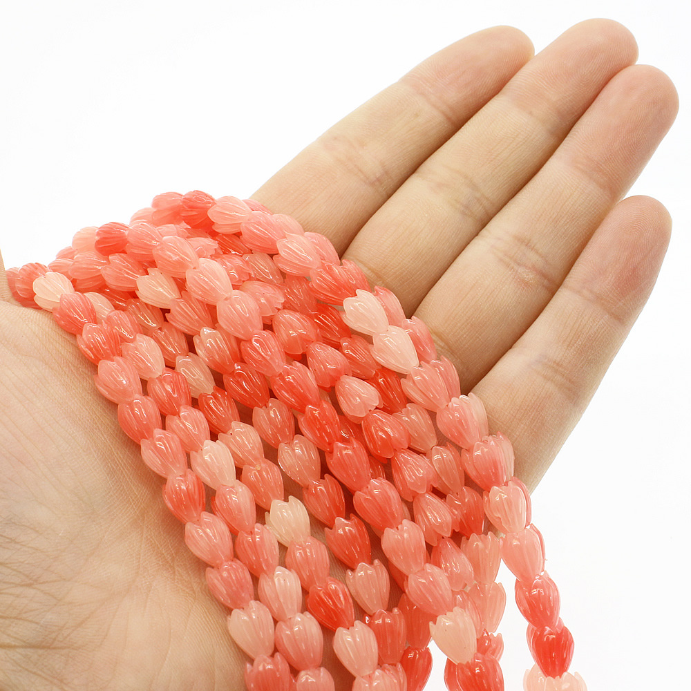 Watermelon red 8 8*11mm/32 pieces