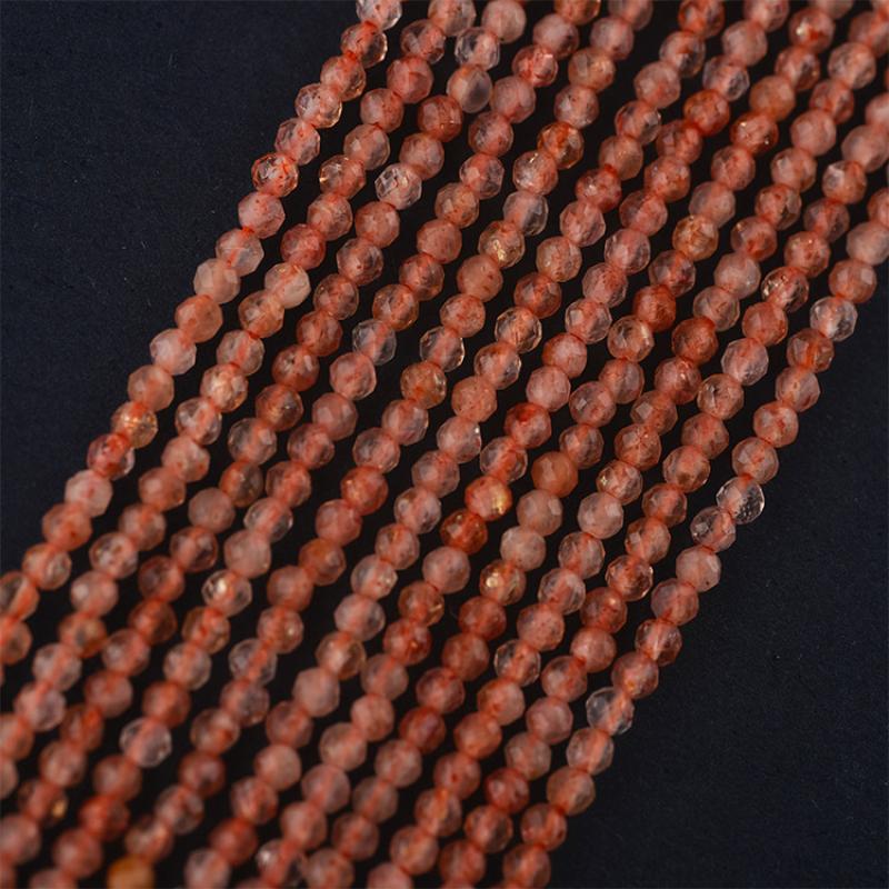 Sunstone A/ faceted 2mm