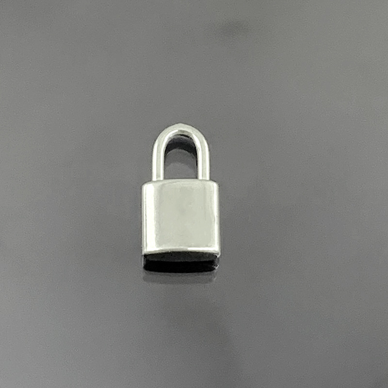 Steel color lock 10x17x4.5mm
