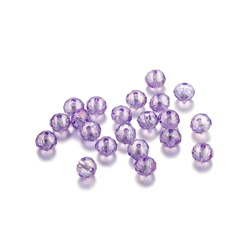 Transparent AB Sapphire purple 3mm [1000 / pack /2
