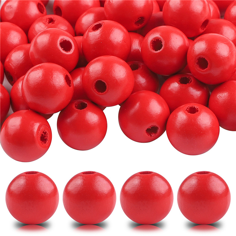 Bright red 16mm 40 PCS/pack
