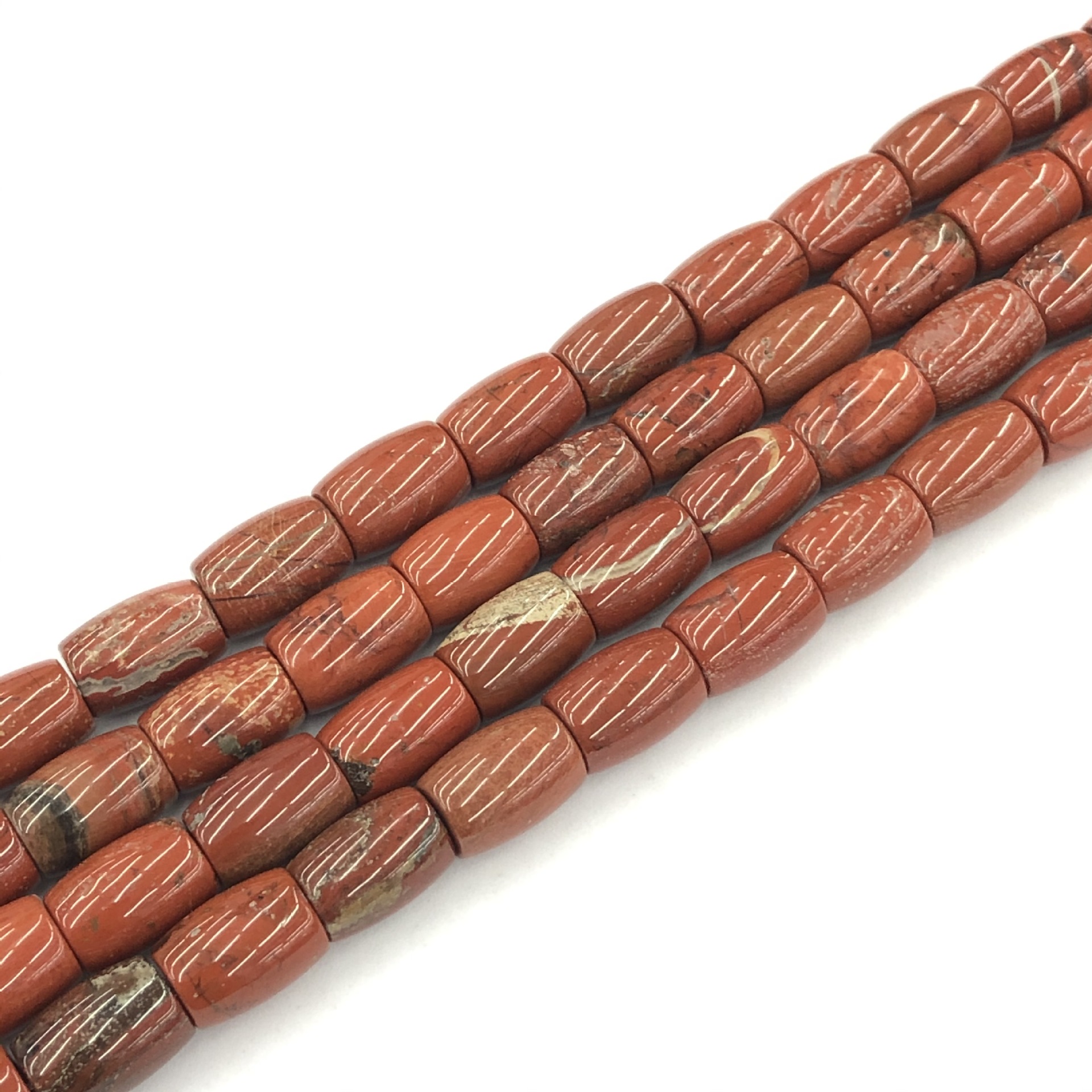 12*16mm redstone barrel beads