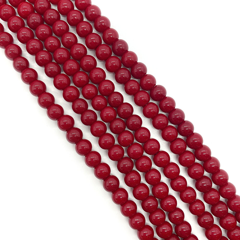 Imitation red coral 10mm