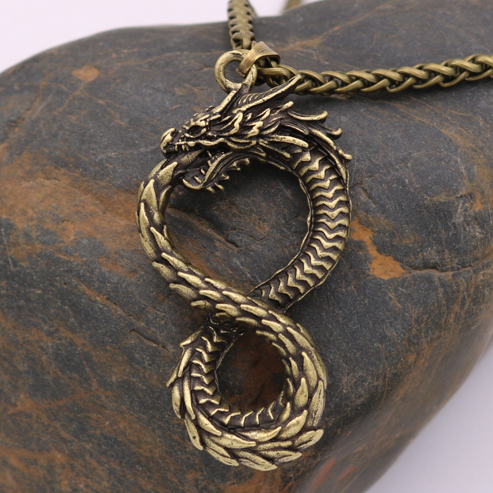 Ancient Bronze - Snake Bone Chain