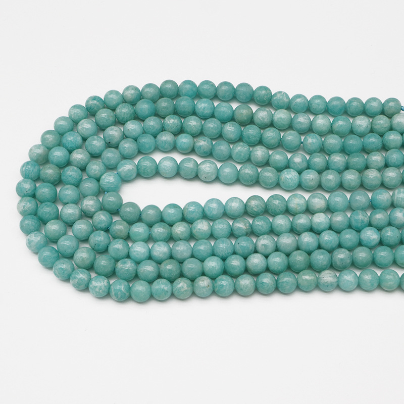 Russian amazonite high quality 6mm/62 pieces
