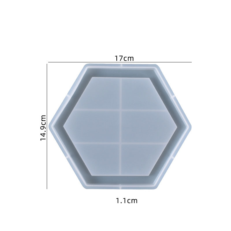 Small Hexagon Tangram Mould - Chassis A01