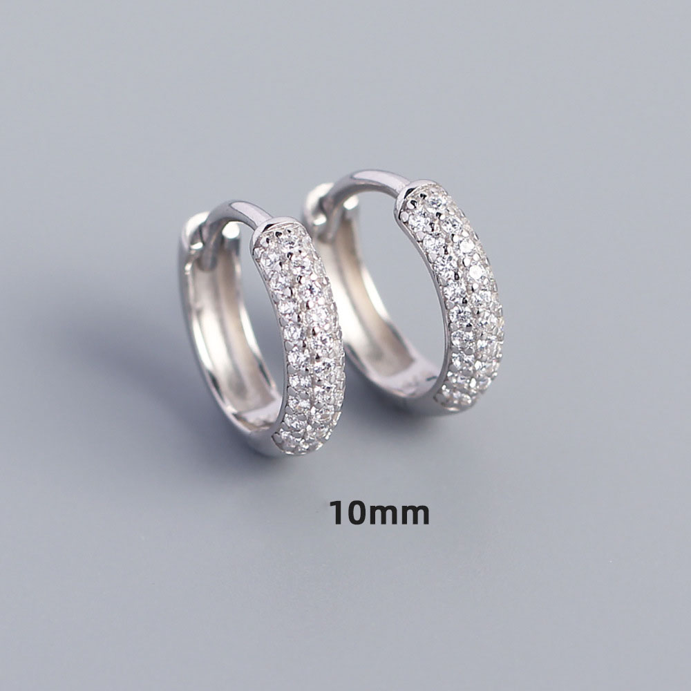 10mm real platinum plated