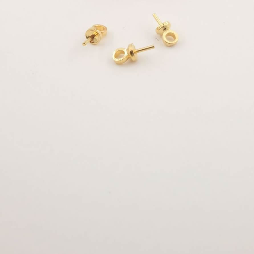 C 18K gold plated 3mm