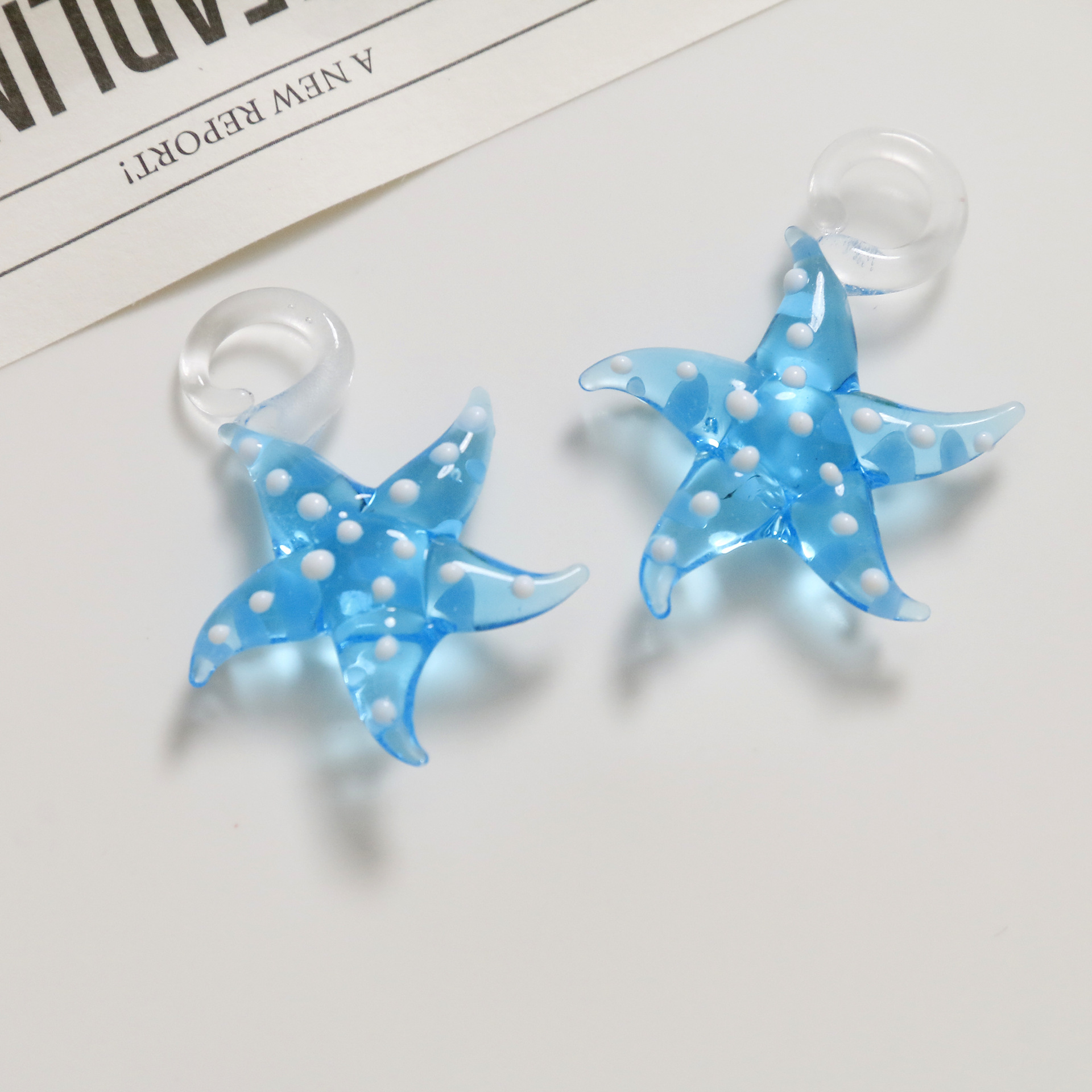 Starfish sky blue