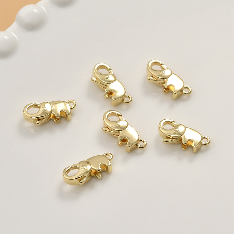 9# Golden Elephant Lobster Buckle [1 Piece] About
