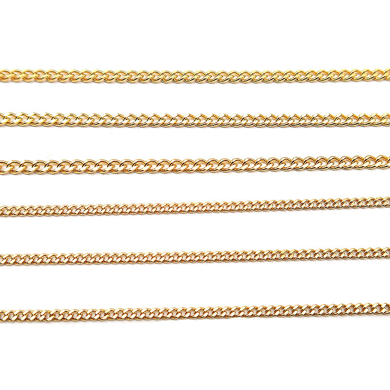 Side chain (gold) chain width 3mm