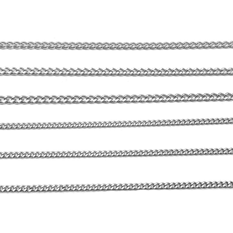 Side chain (steel color) chain width 2.5mm