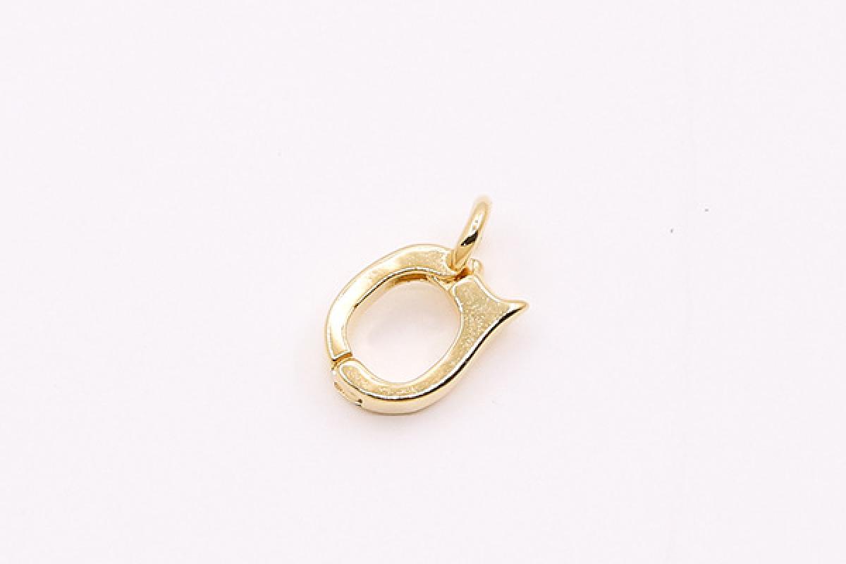 gold 2#7.5*12.5mm