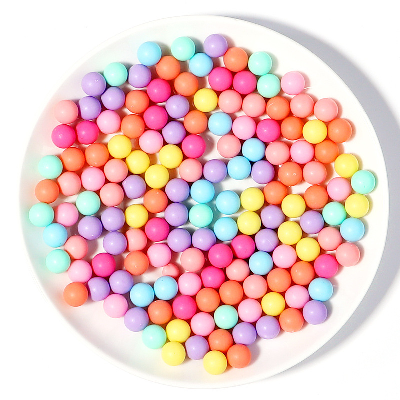 Candy color 6mm ( 200 pcs/pack )