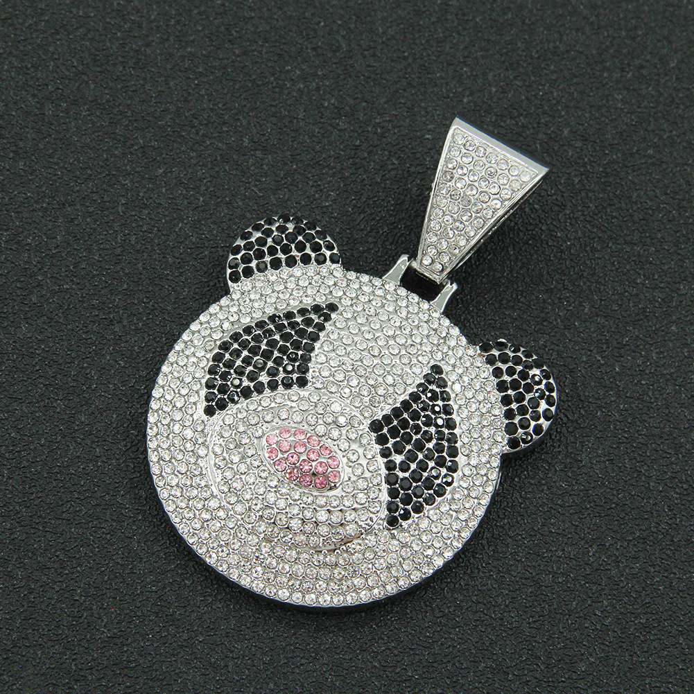 Single pendant-silver (Panda)
