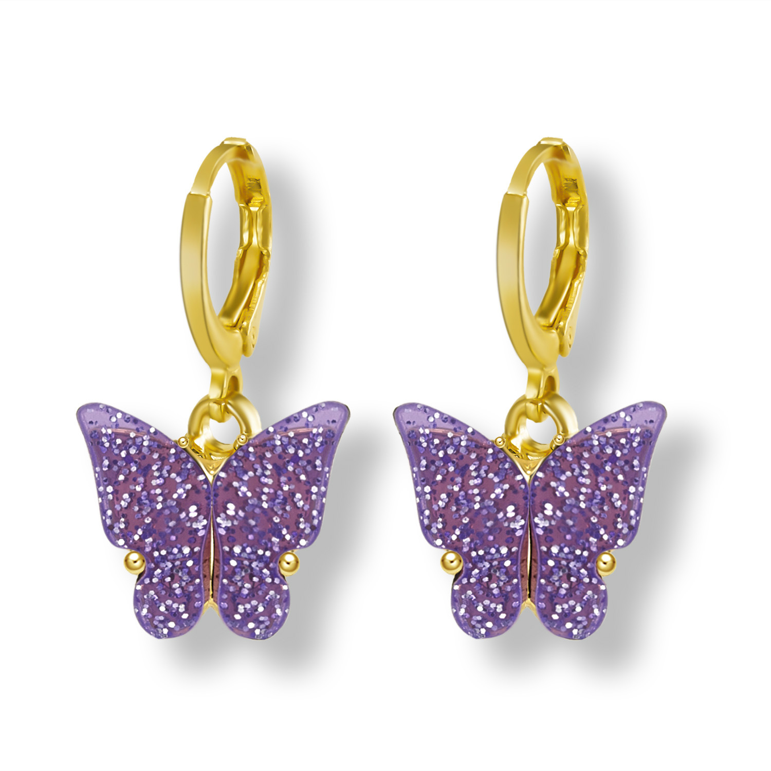 Purple (Earrings)