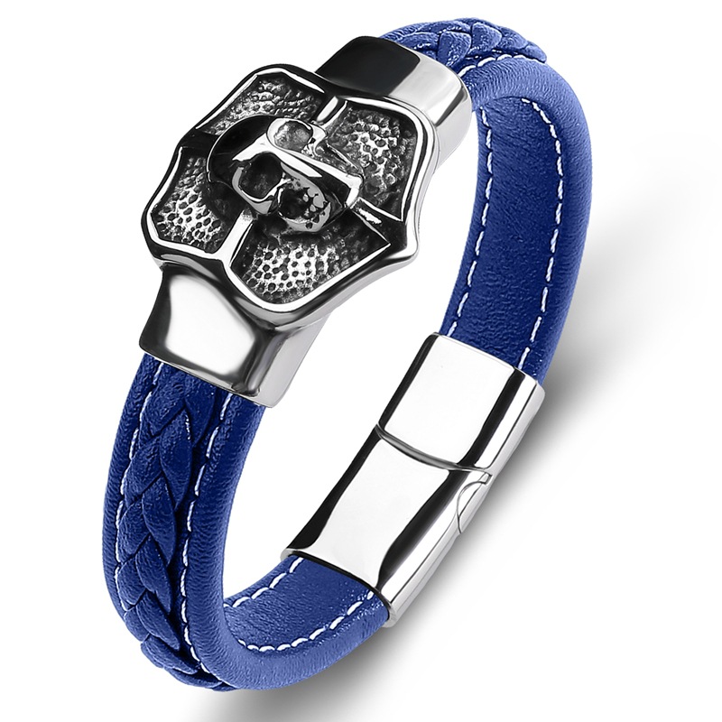 Blue Leather Type A [Steel Color] Inner ring 165mm