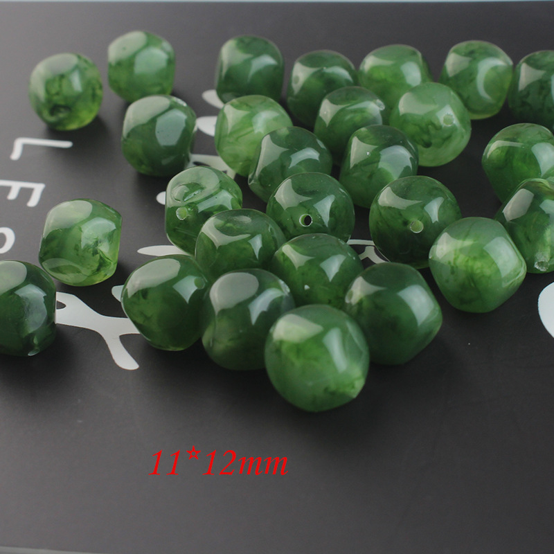 12*12mm faceted tip beads