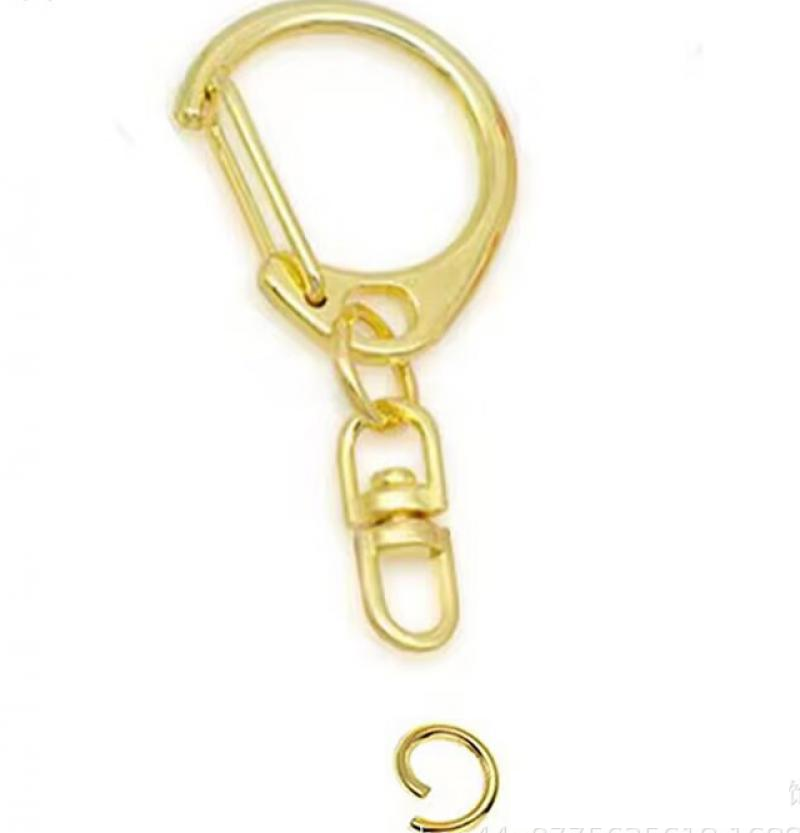 Gold small C button small figure eight with 1.2*8m