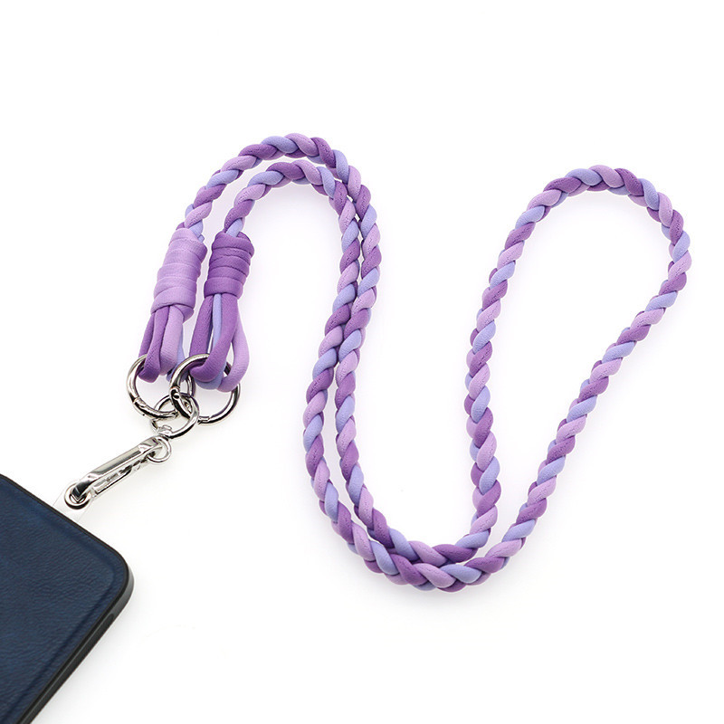 Messenger rope climbing buckle ring-purple