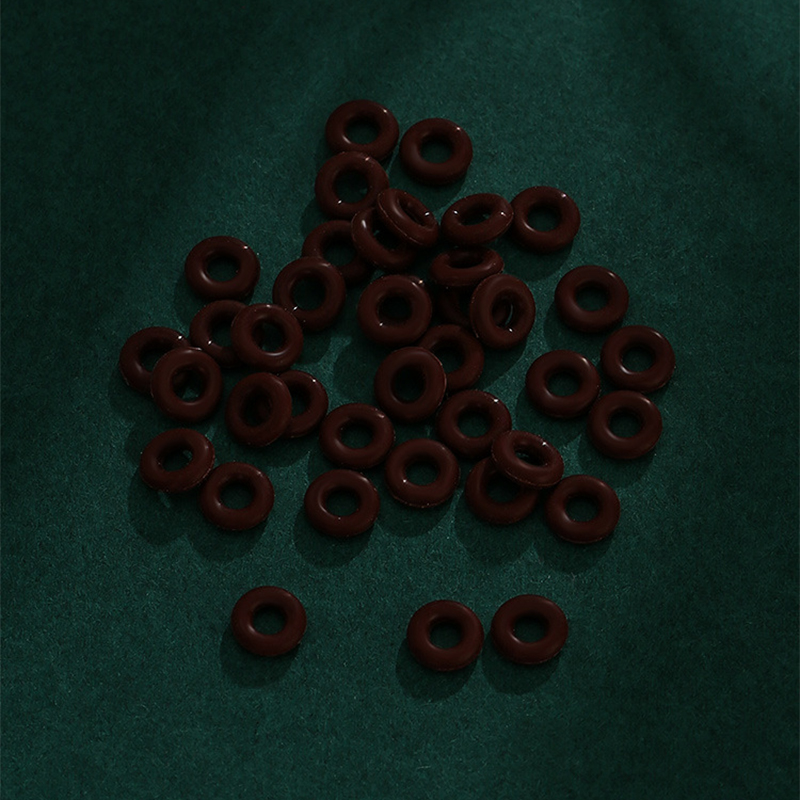 brown 6mm, hole 2mm