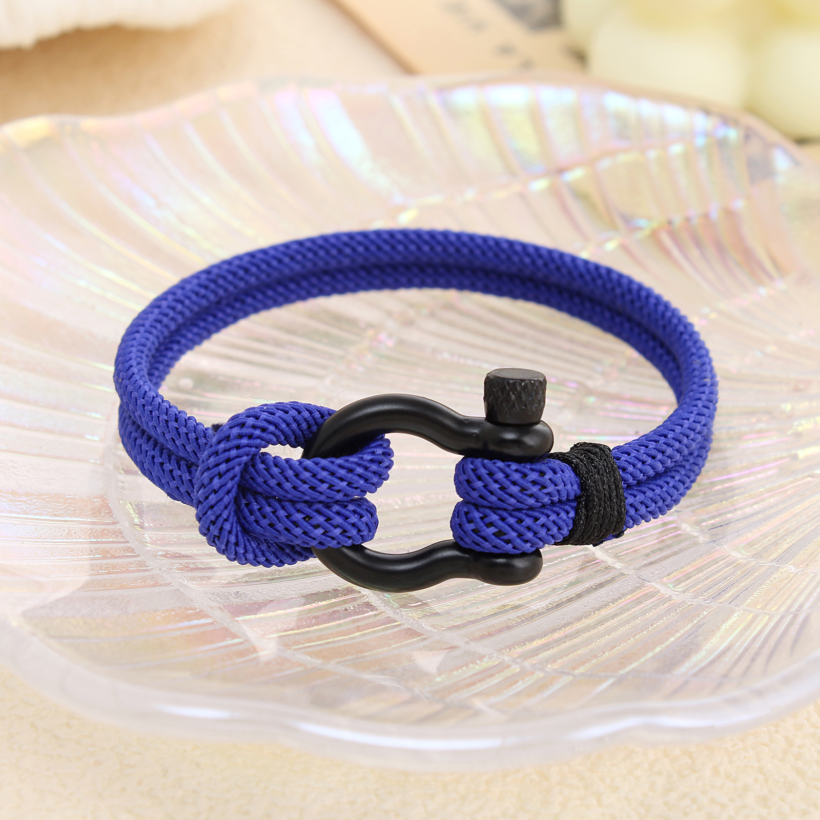 Royal Blue 19CM in circumference Love Mom