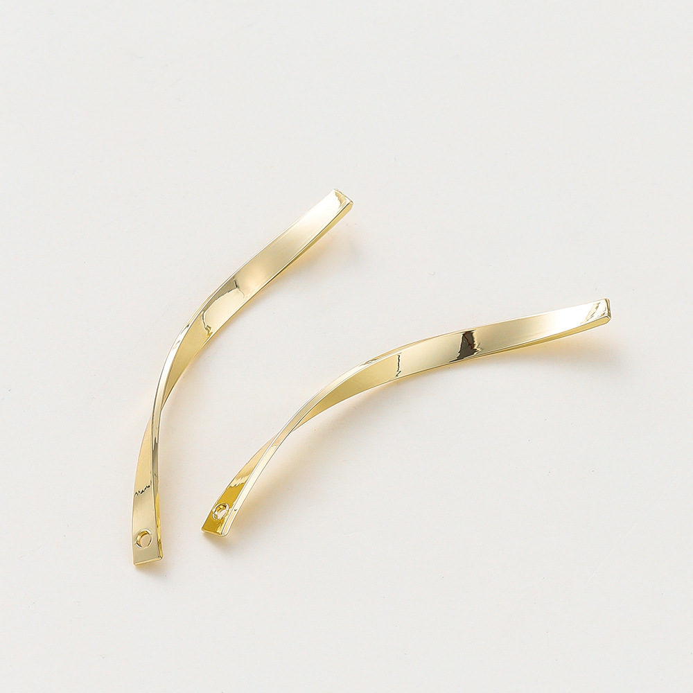 14k electroplated gold 1*3*30mm