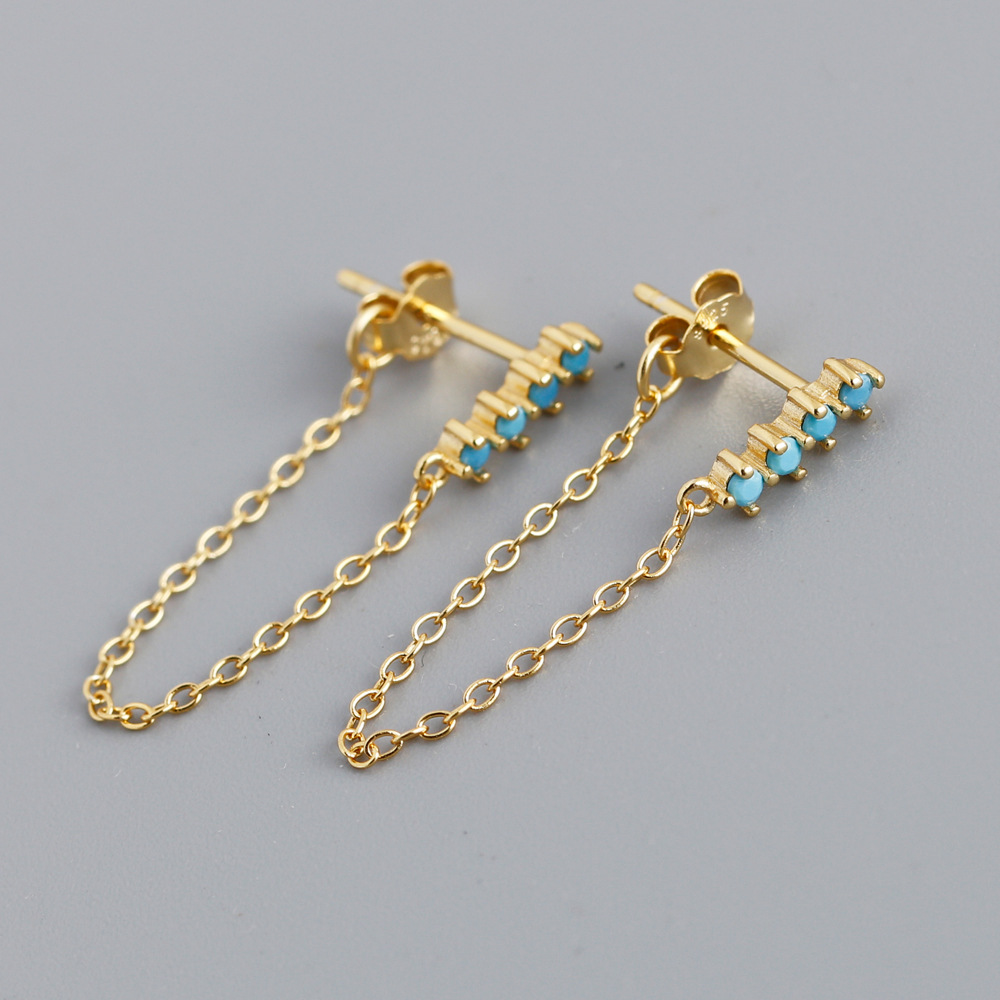 Blue turquoise (gold)