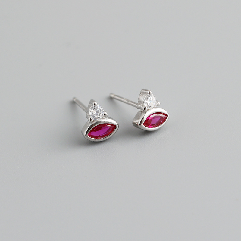 Red stone (white gold)